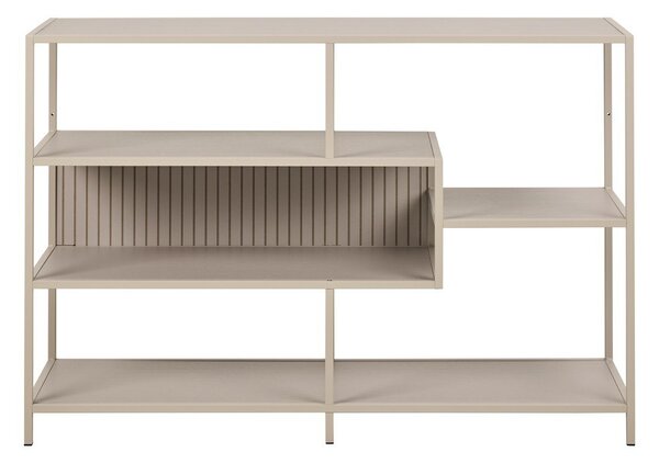 Сива библиотека 114x78x35 cm Seaford – Actona
