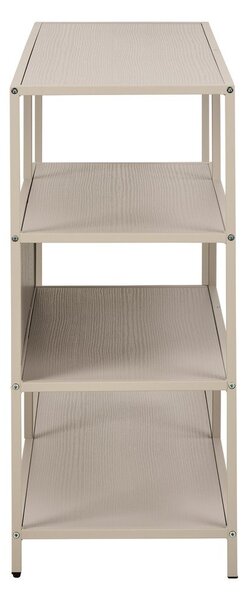 Сива библиотека 114x78x35 cm Seaford – Actona