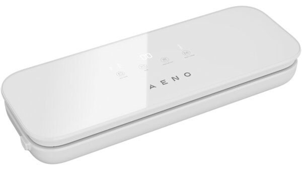 Уред за вакуумиране на храна AENO AVS0004W, 70 kPa, 4 режима, Ширина на плик до 30 см, Автоматична функция, Stop, LED, Бял