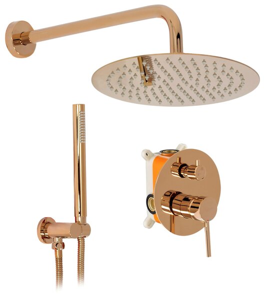 Душ система за вграждане Rea Lungo Copper