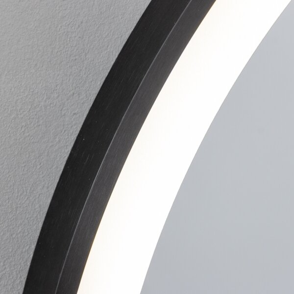 BRILAGI - LED огледало за баня ASTI LED/19W/230V 60 см черно IP44 CRI 90 димируемо + CCT