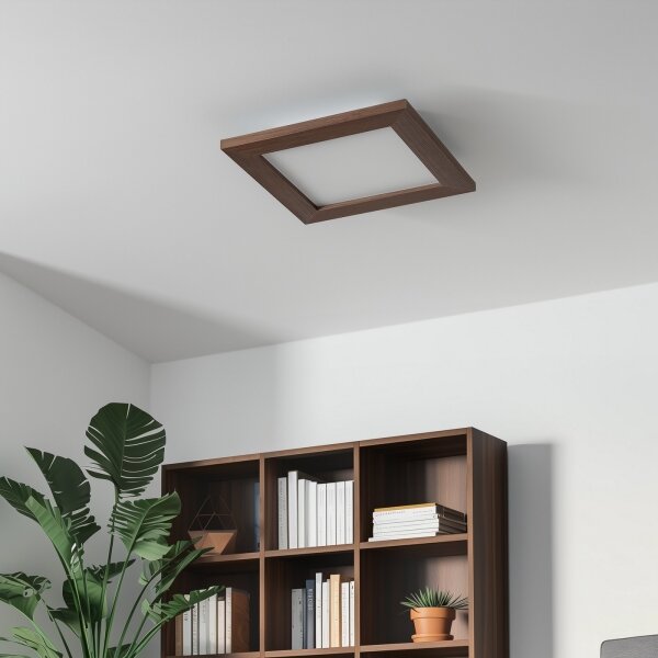 Eglo - LED регулируем панел SALOBRENA 2 LED/16W/230V тъмнокафяв