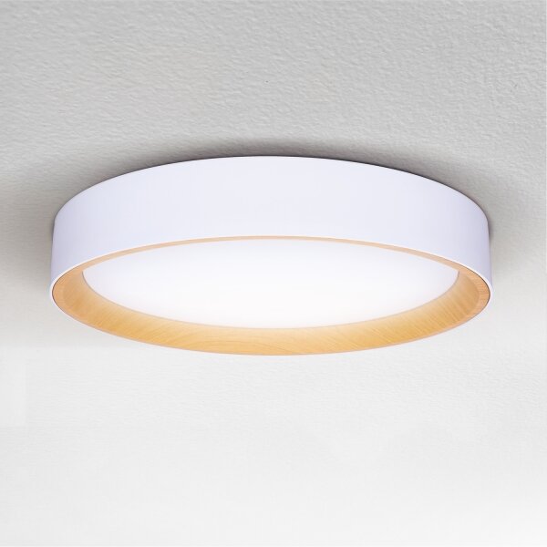 Brilagi -LED Димируема лампа LARIOS LED/48W/230V 3000-6500K ø 39 см бял + д.у