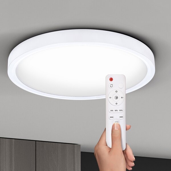 Brilagi -LED Димируема лампа ESTELA LED/36W/230V 3000-6500K ø 30 см бял + д.у