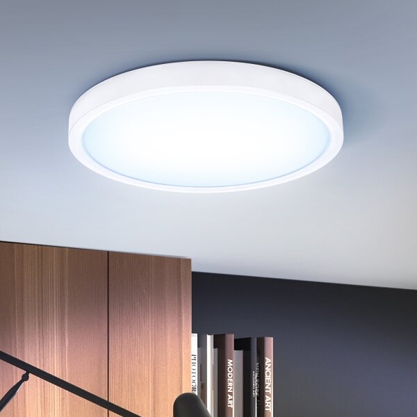 Brilagi -LED Димируема лампа ESTELA LED/36W/230V 3000-6500K ø 30 см бял + д.у