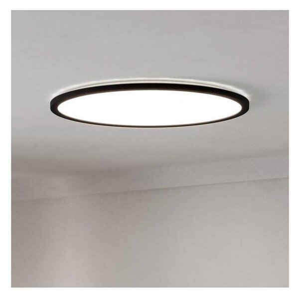 Eglo 901455-LED Димируема лампа за баня ROVITO-R 16,8W/230V Ø 50 см IP44 черен + д.у