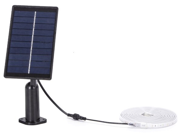 Aigostar - LED RGB соларна лента с регулируема яркост LED/1,6W/3,2V 5 m IP65 + с дистанционно управление
