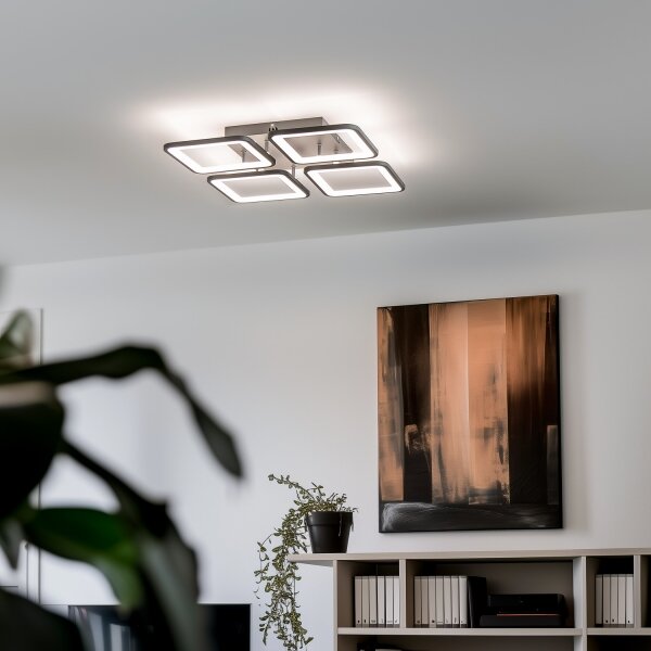 Brilagi - LED Димируем полилей за повърхностен монтаж SQUARED LED/85W/230V 3000-6500K + д.у