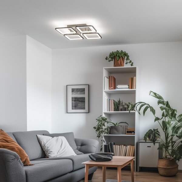 Brilagi - LED Димируем полилей за повърхностен монтаж SQUARED LED/85W/230V 3000-6500K + д.у