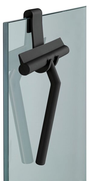 Черна силиконова чистачка за баня Wenko Squeegee Mola