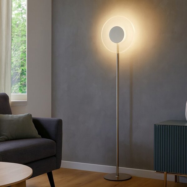 Лампион ONDALUCE CANDY TRASP, LED, Ф400мм, 11W, 3000K, прозрачно стъкло