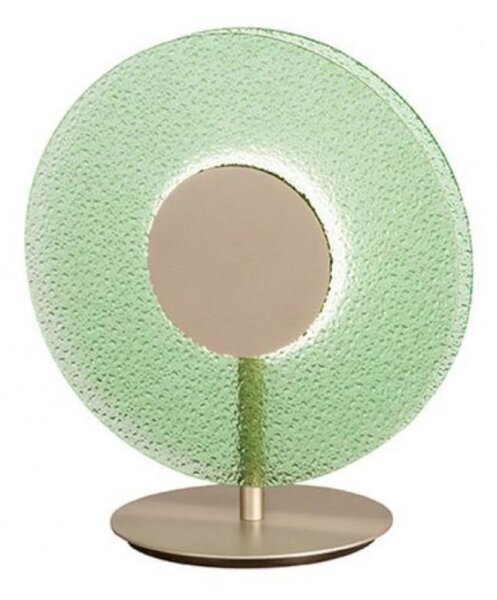 Настолна лампа ONDALUCE CANDY/VERDE, LED, стъклена, Ф300мм, 9W, 3000K, зелено стъкло