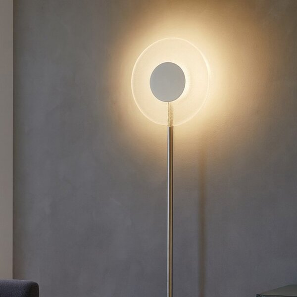 Лампион ONDALUCE CANDY TRASP, LED, Ф400мм, 11W, 3000K, прозрачно стъкло