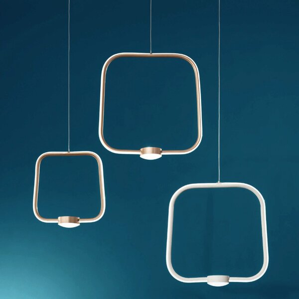 Пендел ONDALUCE ALFA GR-B.CO, LED, 35W, CCT, бял