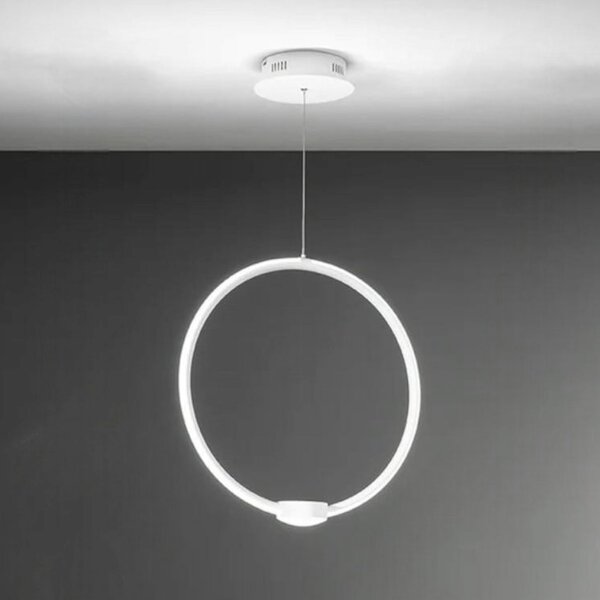 Пендел ONDALUCE OMEGA50 B.CO LED, 35W, CCT, бял