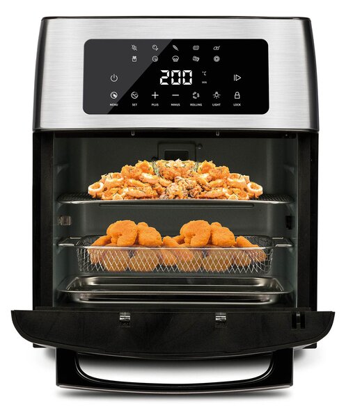 Фурна Air Fryer G3Ferrari FRIGGISANO EVO, 13л, 1700W, черна