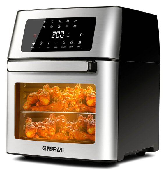 Фурна Air Fryer G3Ferrari FRIGGISANO EVO, 13л, 1700W, черна
