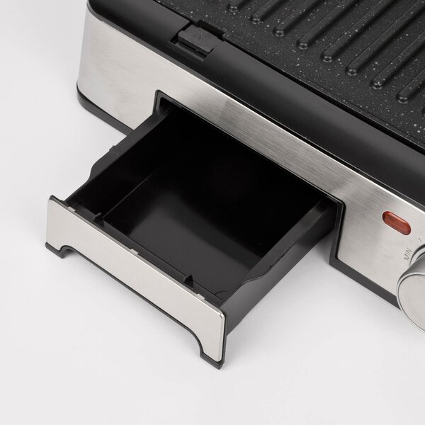 Контактна скара с подвижни плочи G3Ferrari LAVICA INOX, 2200W, инокс