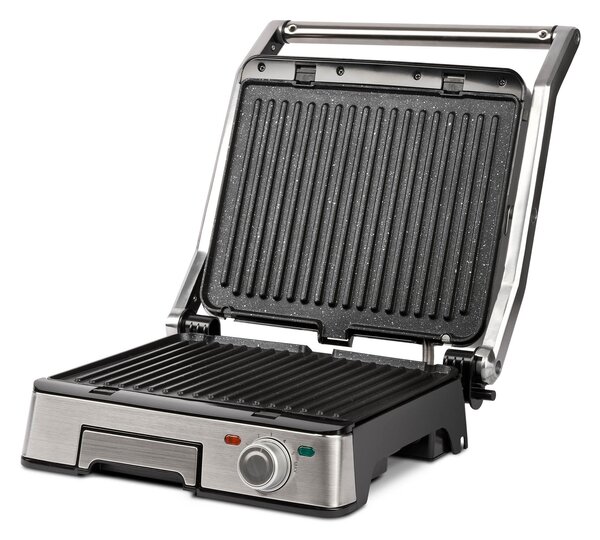 Контактна скара с подвижни плочи G3Ferrari LAVICA INOX, 2200W, инокс