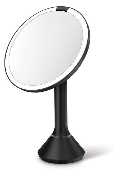 Козметично огледало със светлина/увеличително ø 20 cm Sensor – simplehuman