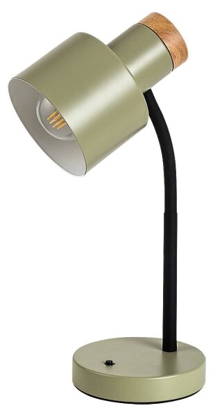 Rabalux 74099 - Настолна лампа PASTRO 1xE27/20W/230V хаки