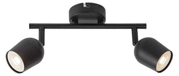 Rabalux 73102 - Точково осветително тяло LIANET 2xGU10/15W/230V черно