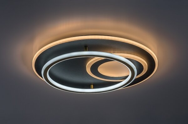 Rabalux 71466 - LED димируем плафон BRANTIEL LED/60W/230V 3000-6000K Ø 50 см + дистанционно управление