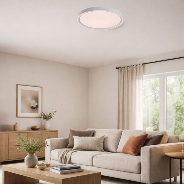 Rabalux 75086 - Димируема LED таванна лампа ZERINA 31W/230V IP40 3000–6500K Ø41,5 см + дистанционно управление