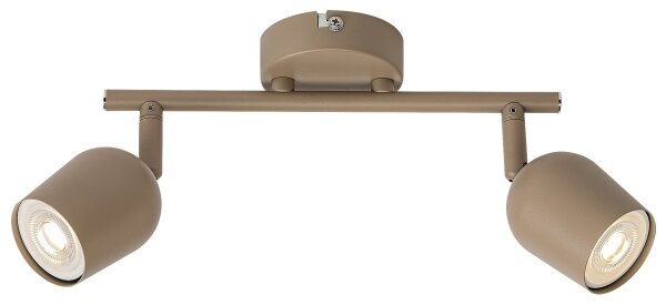 Rabalux 73099 - Точково осветително тяло LIANET 2xGU10/15W/230V бежово
