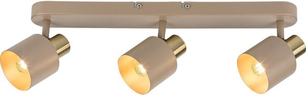 Rabalux 73143 - Точково осветително тяло TISANDRA 3xE14/10W/230V бежово