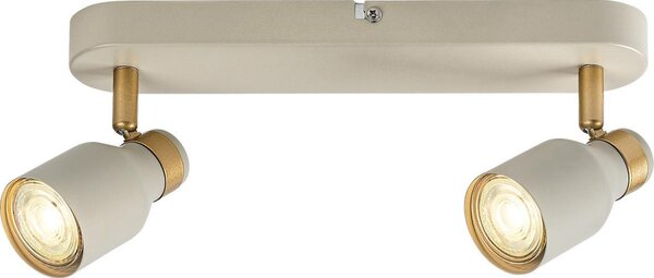 Rabalux 73096 - Точково осветително тяло NEZORI 2xGU10/15W/230V