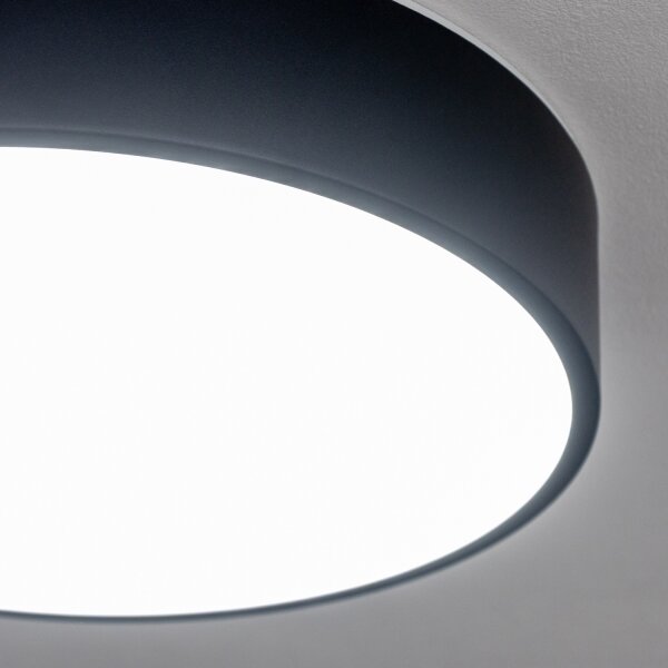 Brilagi - LED таванно осветително тяло за баня POOL LED/24W/230V Ø 30 см IP54 черно