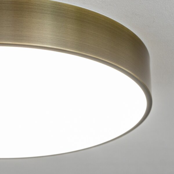 Brilagi - LED таванно осветително тяло за баня POOL LED/36W/230V Ø 40 см IP54 месинг