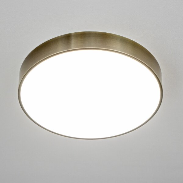 Brilagi - LED таванно осветително тяло за баня POOL LED/36W/230V Ø 40 см IP54 месинг