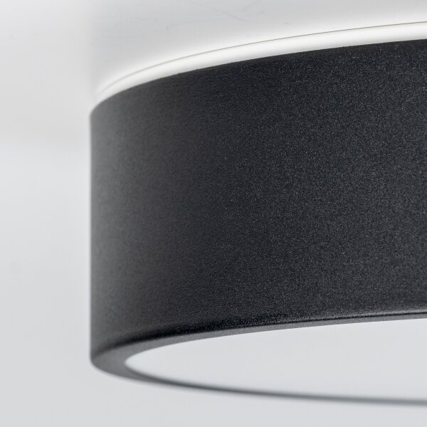Brilagi - LED таванно осветително тяло за баня POOL LED/24W/230V Ø 30 см IP54 черно