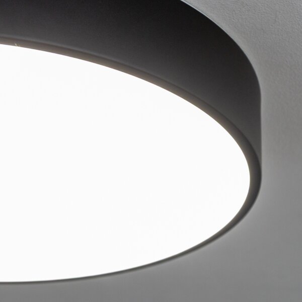 Brilagi - LED таванно осветително тяло за баня POOL LED/36W/230V Ø 40 см IP54 черно
