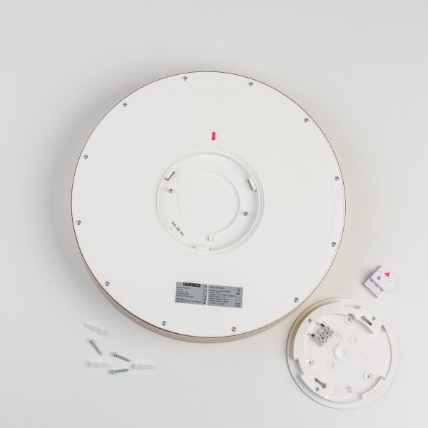Brilagi - LED таванно осветително тяло за баня POOL LED/36W/230V Ø 40 см IP54 бронзово