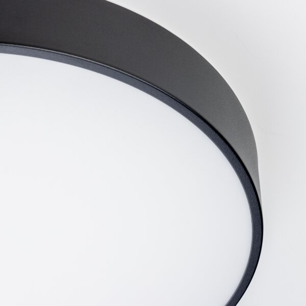 Brilagi - LED таванно осветително тяло за баня POOL LED/36W/230V Ø 40 см IP54 черно