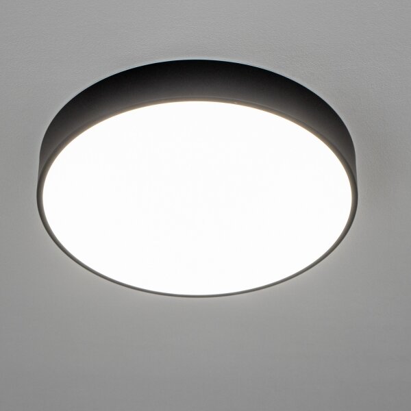Brilagi - LED таванно осветително тяло за баня POOL LED/36W/230V Ø 40 см IP54 черно
