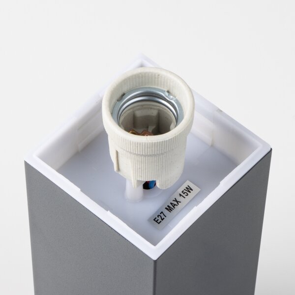 BRILAGI - Външна лампа със сензор NOVA 1xE27/15W/230V 40 см IP44 антрацит