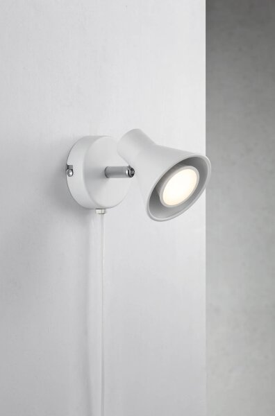 Nordlux - стенен аплик EIK 1xGU10/35W/230V бял