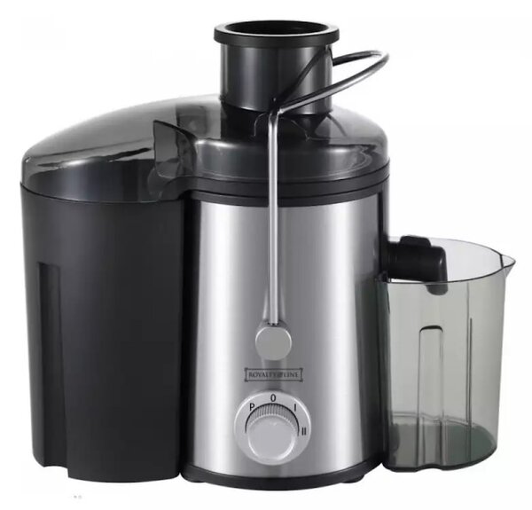 Сокоизстисквачка Royalty Line RL-PJ-19001, 700W, 2 скорости+Pulse, 0.450 ml, Система против капене, Инокс/Черен