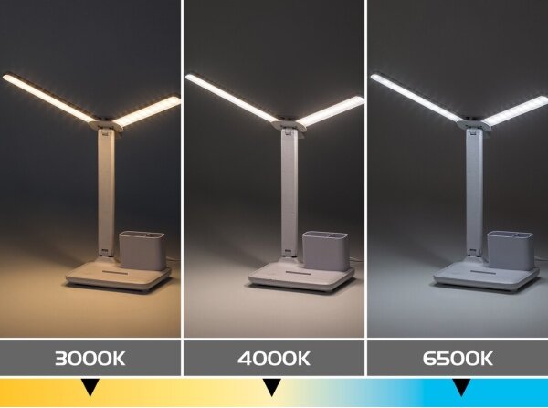 Rabalux 74032 - LED димируема сензорна настолна лампа ELUMO 5W/5V 3000/4000/6500K