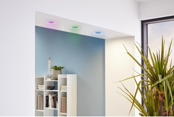 Eglo 32881-комплект 3x LED RGB димируеми вградени осветителни тела FUEVA-C LED/3W/230V