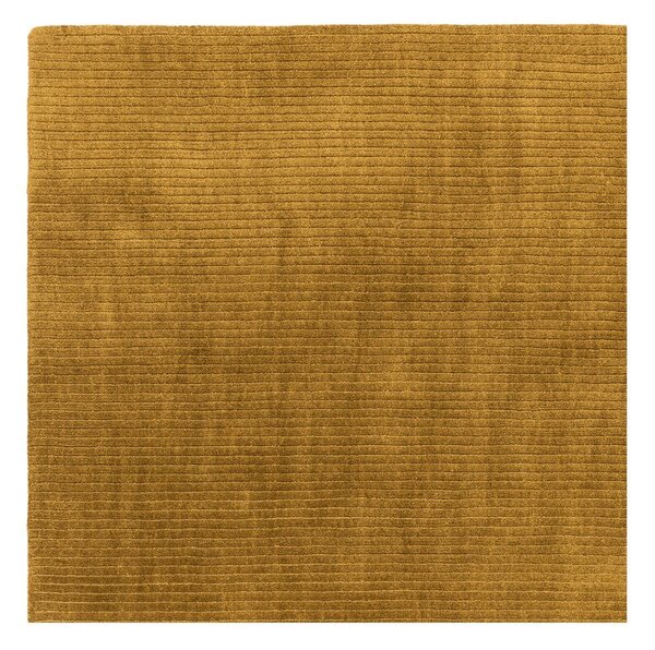 Ръчно изработен килим в цвят горчица 120x170 cm – Asiatic Carpets