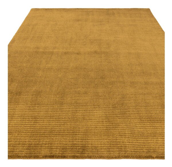 Ръчно изработен килим в цвят горчица 120x170 cm – Asiatic Carpets