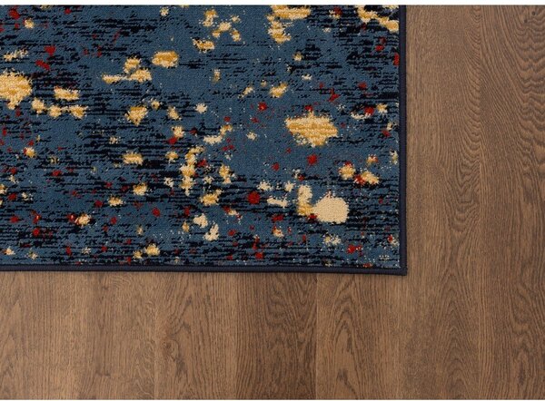 Тъмносин килим 50x70 cm Tonio – FD