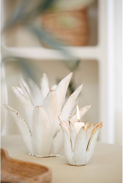 Керамичен свещник Cactus – Light & Living