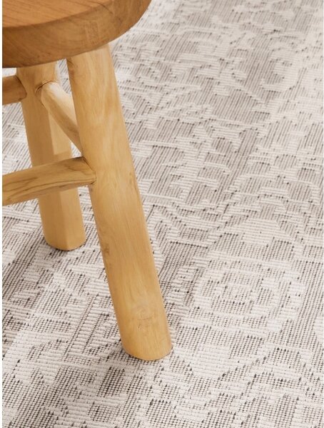 Килим за открито и закрито в цвят слонова кост и сиво 120x170 cm Duet Kona – NORTHRUGS