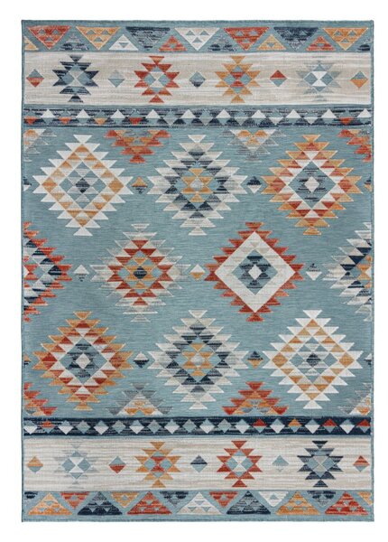 Син външен килим 120x170 cm Avery Blue – Flair Rugs